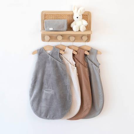 Gigoteuse sans manches été  - tog 1 bamboo Grizou+Star grizou 3 - vertbaudet enfant 