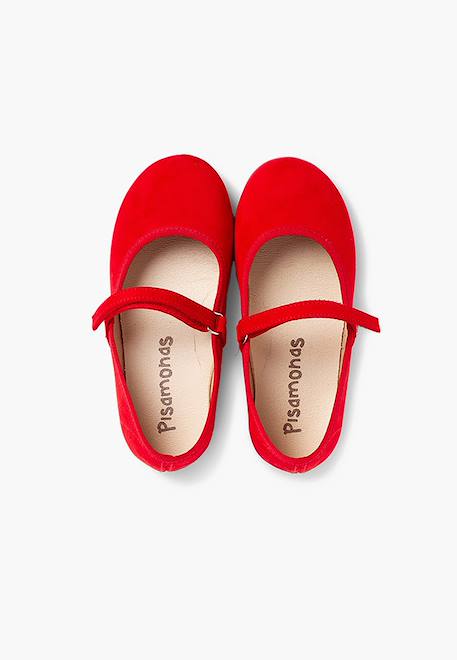 Chaussures fille en serratex avec à scratch Bleu azur+Bleu marine+Noir+Rose+Rouge+Vert 29 - vertbaudet enfant 