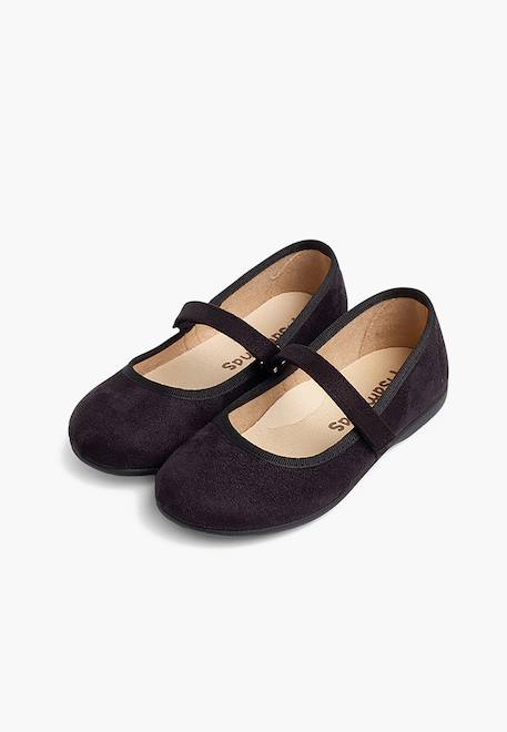 Chaussures fille en serratex avec à scratch Bleu azur+Bleu marine+Noir+Rose+Rouge+Vert 16 - vertbaudet enfant 