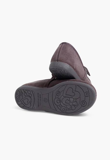 Chaussures fille en serratex avec à scratch Bleu azur+Bleu marine+Camel+Gris+Noir+Rose+Rouge+Taupe+Vert 21 - vertbaudet enfant 