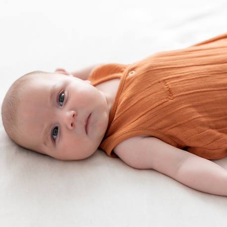Gigoteuse sans manches été  - tog 0.5 swaddle Amande+Atlantide+Pumpkin+Rosa 16 - vertbaudet enfant 