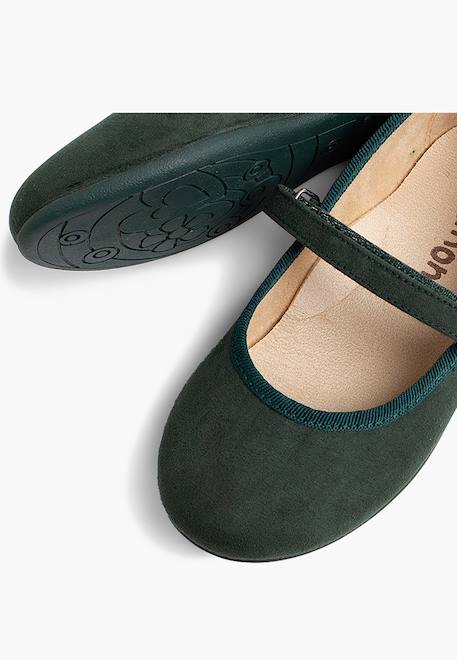 Chaussures fille en serratex avec à scratch Bleu azur+Bleu marine+Noir+Rose+Rouge+Vert 36 - vertbaudet enfant 