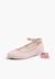 Ballerines pour fille et femme avec rubans en satin et bride Beige+Bleu de france+Bleu marine+Bleu pastel+Gris foncé+Gris perle+Olive verte+Rose claire+Sable+Taupe+Vert pastel 41 - vertbaudet enfant 