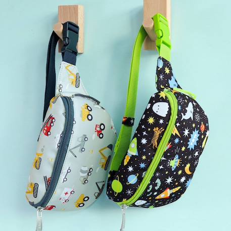 Sac banane véhicules Bleu, jaune, rouge 6 - vertbaudet enfant 