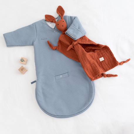 Gigoteuse avec moufles hiver  - tog 2.5 douillet bio Natural+Stone 8 - vertbaudet enfant 