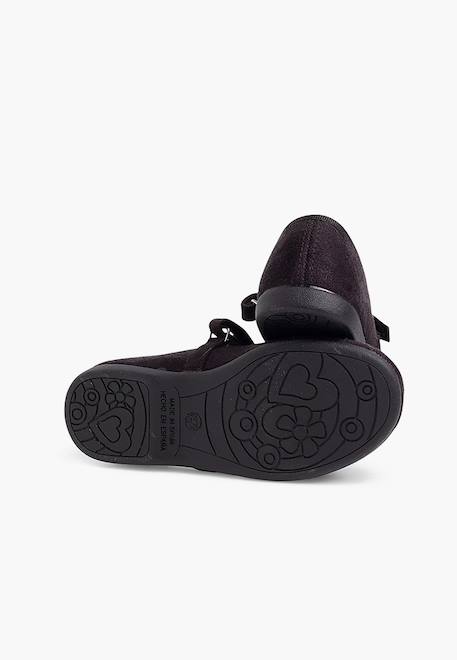 Chaussures fille en serratex avec à scratch Bleu azur+Bleu marine+Noir+Rose+Rouge+Vert 15 - vertbaudet enfant 