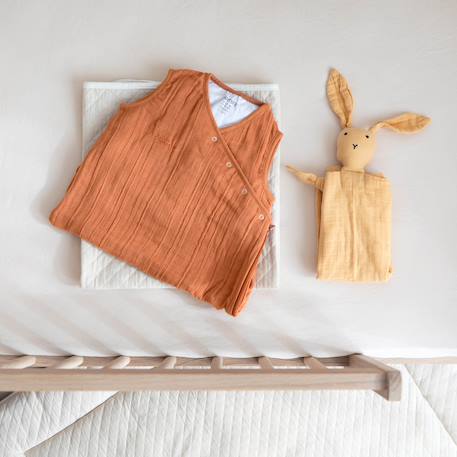 Gigoteuse jambes séparables été  - tog 0.5 swaddle Amande+Pumpkin+Rosa 10 - vertbaudet enfant 
