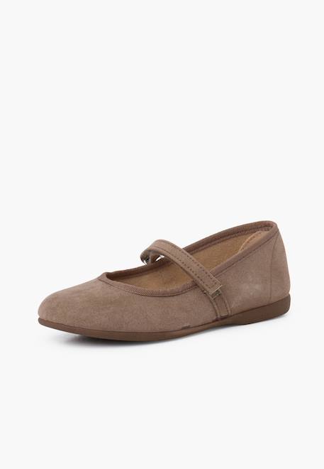 Chaussures fille en serratex avec à scratch Bleu azur+Bleu marine+Camel+Gris+Noir+Rose+Rouge+Taupe+Vert 44 - vertbaudet enfant 
