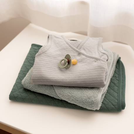 Gigoteuse sans manches été - tog 1 jersey confort Stripe muffin+Stripe shadow 10 - vertbaudet enfant 