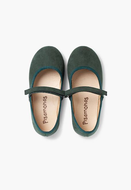 Chaussures fille en serratex avec à scratch Bleu azur+Bleu marine+Noir+Rose+Rouge+Vert 35 - vertbaudet enfant 