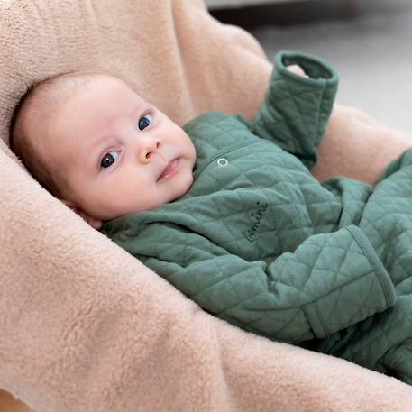 Gigoteuse avec moufles mi-saison  - tog 1.5 matelassé confort Beige+Blush+Brick+Cream+Green+Lunar+Mix grey+Mix tender+Stone+Vintage 26 - vertbaudet enfant 