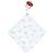 Doudou lange attache tétine en gaze de coton melody Melody, blanc imprimé minimaliste 1 - vertbaudet enfant 