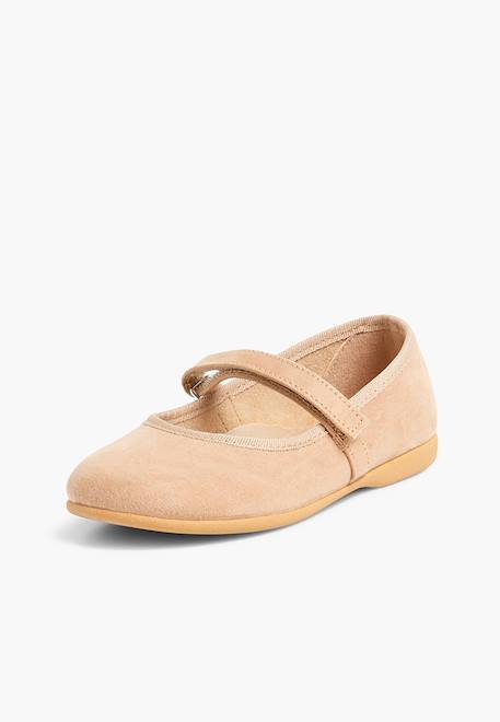 Chaussures fille en serratex avec à scratch Bleu azur+Bleu marine+Camel+Gris+Noir+Rose+Rouge+Taupe+Vert 14 - vertbaudet enfant 