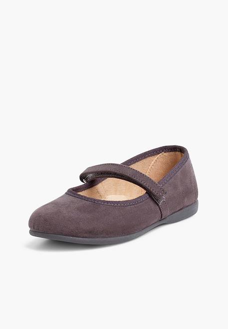 Chaussures fille en serratex avec à scratch Bleu azur+Bleu marine+Camel+Gris+Noir+Rose+Rouge+Taupe+Vert 20 - vertbaudet enfant 