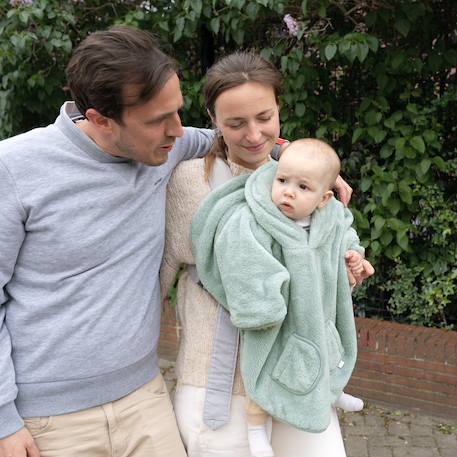 Poncho de voyage - moelleux douceur Blush+Grizou+Lunar+Natural+Noisette+Sauge+Stone+Turquoise 14 - vertbaudet enfant 
