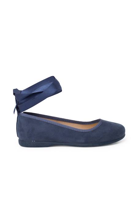 Ballerines pour fille et femme avec rubans en satin et bride Beige+Bleu de france+Bleu marine+Bleu pastel+Gris foncé+Gris perle+Olive verte+Rose claire+Sable+Taupe+Vert pastel 6 - vertbaudet enfant 