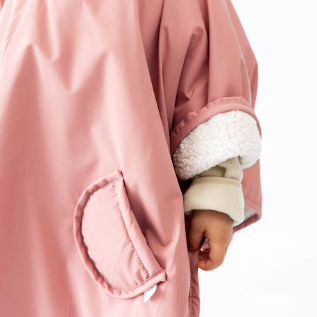 Poncho de voyage - au chaud sous la pluie Carmin+Choco+Green+Hibiscus+Horizon+Jaune+Natural+Navy+Neutral+Plum 21 - vertbaudet enfant 