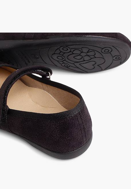 Chaussures fille en serratex avec à scratch Bleu azur+Bleu marine+Noir+Rose+Rouge+Vert 18 - vertbaudet enfant 
