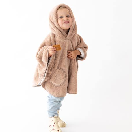 Poncho de voyage - moelleux douceur Blush+Grizou+Lunar+Natural+Noisette+Sauge+Stone+Turquoise 22 - vertbaudet enfant 