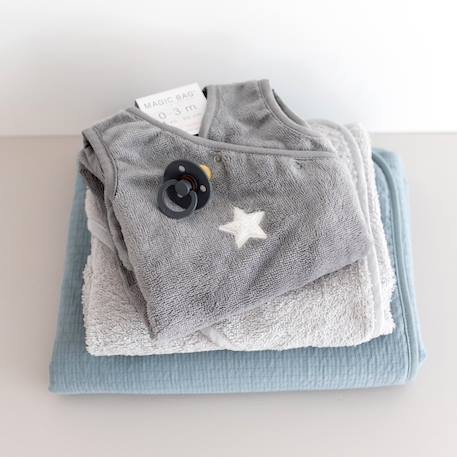 Gigoteuse sans manches été  - tog 1 bamboo Grizou+Star grizou 10 - vertbaudet enfant 