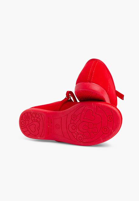 Chaussures fille en serratex avec à scratch Bleu azur+Bleu marine+Noir+Rose+Rouge+Vert 27 - vertbaudet enfant 