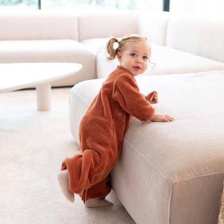 Gigoteuse jambes séparables hiver  - tog 2.5 chaud tout doux Blush+Grizou+Lunar+Marshmallow+Natural+Natural - tricolore+Noisette+Sesame+Stone+Turquoise tricolore+Vintage 39 - vertbaudet enfant 