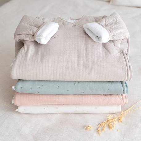 Gigoteuse jambes séparables hiver  - tog 3 pady tetra jersey - jersey Bambi+Blush+Grizou+Pudding+Sand+Wonder 28 - vertbaudet enfant 