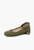 Ballerines pour fille et femme avec rubans en satin et bride Beige+Bleu de france+Bleu marine+Bleu pastel+Gris foncé+Gris perle+Olive verte+Rose claire+Sable+Taupe+Vert pastel 35 - vertbaudet enfant 