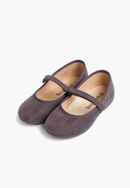 Chaussures fille en serratex avec à scratch Bleu azur+Bleu marine+Camel+Gris+Noir+Rose+Rouge+Taupe+Vert 22 - vertbaudet enfant 