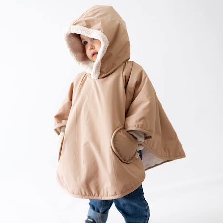 Poncho de voyage bébé pour siège auto - au chaud sous la pluie Carmin+Choco+Green+Hibiscus+Horizon+Jaune+Natural+Navy+Neutral+Plum 37 - vertbaudet enfant 