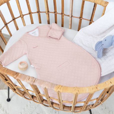 Gigoteuse avec moufles mi-saison  - tog 1.5 matelassé confort Beige+Blush+Brick+Cream+Green+Lunar+Mix grey+Mix tender+Stone+Vintage 9 - vertbaudet enfant 