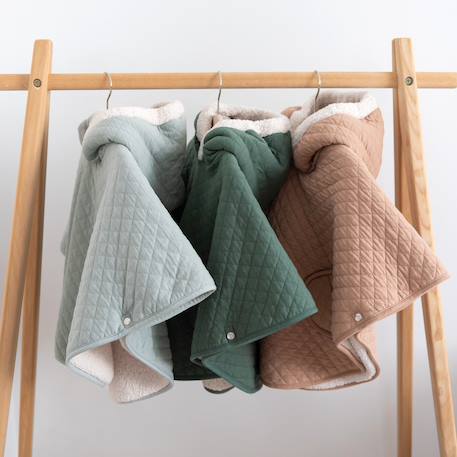 Poncho de voyage - dehors bien au chaud Beige+Brick+Green+Lunar+Mix grey+Stone+Vintage 22 - vertbaudet enfant 