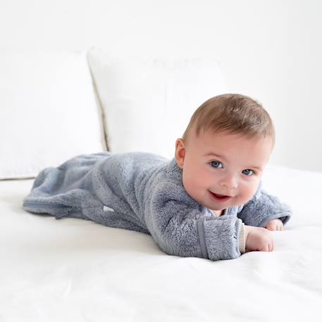Gigoteuse avec moufles hiver  - tog 2.5 chaud tout doux Blush+Grizou+Lunar+Marshmallow+Natural+Noisette+Pudding+Sesame+Stone+Vintage 49 - vertbaudet enfant 