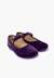 Chaussures babies fille en velours fermeture à boucle Bleu azur+Bleu marine+Bordeaux+Byzantin+Gris+Marron+Noir+Rose pâle+Rouge+Vert 24 - vertbaudet enfant 