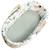 Habillage de couffin en satin de coton safari Safari, vert, gris, blanc 1 - vertbaudet enfant 