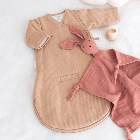 Gigoteuse avec moufles hiver  - tog 2.5 douillet bio Natural+Stone 3 - vertbaudet enfant 