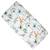Drap housse berceau en coton safari Safari, vert, gris, blanc 1 - vertbaudet enfant 