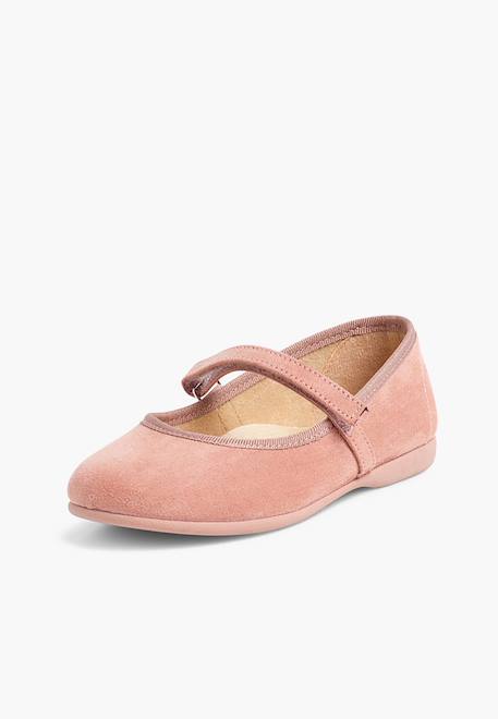 Chaussures fille en serratex avec à scratch Bleu azur+Bleu marine+Noir+Rose+Rouge+Vert 20 - vertbaudet enfant 
