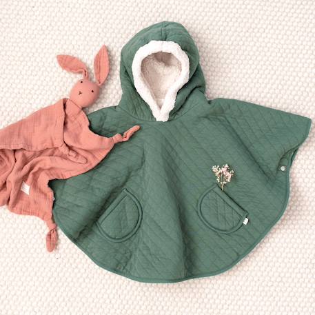 Poncho de voyage - dehors bien au chaud Beige+Brick+Green+Lunar+Mix grey+Stone+Vintage 14 - vertbaudet enfant 