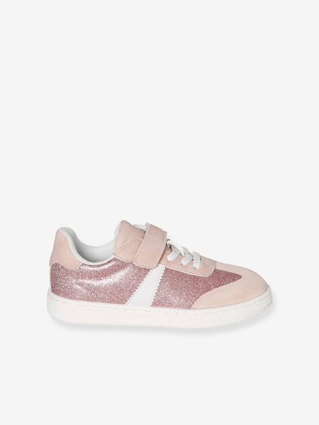 Baskets enfant fille lacets élastiqués lot rose+rose 2 - vertbaudet enfant 