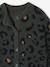 Gilet fille motif maille mousseuse chocolat+écru+marron+vert 15 - vertbaudet enfant 