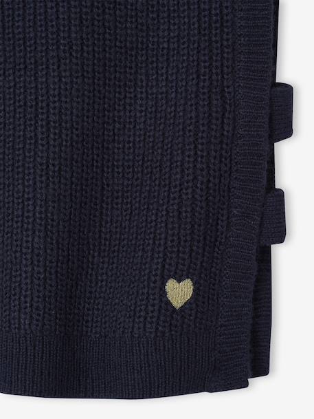 Pull fantaisie sans manche fille marine 3 - vertbaudet enfant 