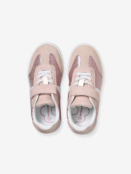 Baskets enfant fille lacets élastiqués lot rose+rose 4 - vertbaudet enfant 