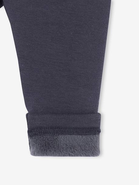Legging bébé doublé en maille polaire bleu nuit 3 - vertbaudet enfant 