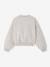 Sweat fillle détail glitter forme raccourcie gris chiné 3 - vertbaudet enfant 