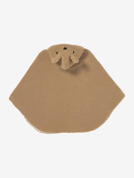 Poncho adaptable siège auto & porte bébé 18-36 mois beige+cappuccino+écru 3 - vertbaudet enfant 