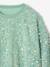 Sweat fille à sequins turquoise 5 - vertbaudet enfant 