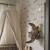 Trophée mural lune venise en lin – décoration chambre bébé enfant Beige, lune, venise 5 - vertbaudet enfant 