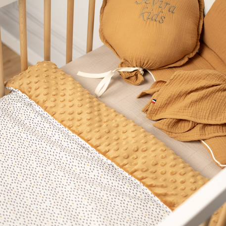 Couverture réversible en minky lior Lior, camel 4 - vertbaudet enfant 