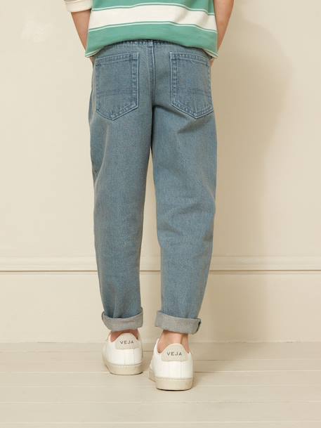 Jean relax garçon Denim bleu 5 - vertbaudet enfant 